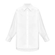 Jil Sander Skjorta med urklipp White, Dam