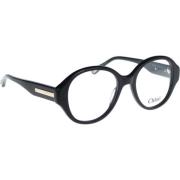 Chloé Original Glasögon med 3-års Garanti Black, Dam