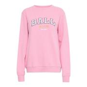 Ball Rosa Melange Sweatshirt Pink, Dam