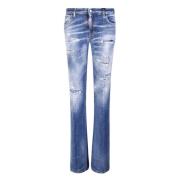 Dsquared2 Boot-cut Jeans Blue, Dam