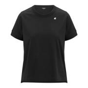 K-Way T-Shirts Black, Dam