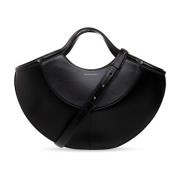 Alexander McQueen Cove shopper väska Black, Dam