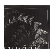AllSaints Sidenscarf Black, Dam