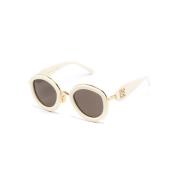 Loewe Lw40130U 25E Sunglasses White, Dam