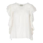 Alessia Santi Blouses & Shirts White, Dam