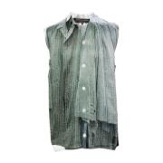 Comme des Garçons Sleeveless Tops Green, Herr