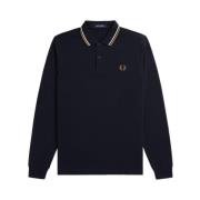 Fred Perry Polo Shirts Blue, Herr