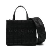 Givenchy Canvas Mini Tote Väska Black, Dam
