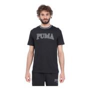 Puma T-Shirts Black, Herr