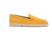 Hogan Mocassino Loafer in suede Yellow, Dam