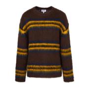 Kenzo Round-neck Knitwear Brown, Herr