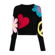 Moschino Sweatshirts Multicolor, Dam