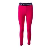 Dolce & Gabbana Leggings Pink, Dam