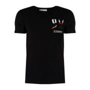 Iceberg T-Shirts Black, Herr