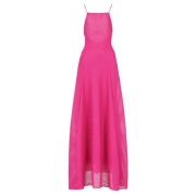 Emporio Armani Maxi Dresses Pink, Dam