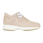 Hogan Sneakers Beige, Dam