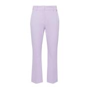 Liu Jo Cropped Trousers Purple, Dam