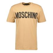 Moschino Print T-shirt Beige, Herr