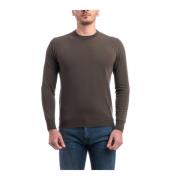 Altea Round-neck Knitwear Green, Herr