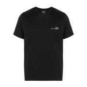 A.p.c. T-Shirts Black, Herr