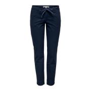 Only Slim-fit Trousers Blue, Dam