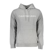 Calvin Klein Hoodies Gray, Herr