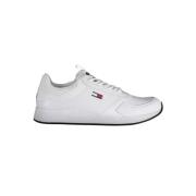 Tommy Hilfiger Vit Polyester Sneaker White, Herr