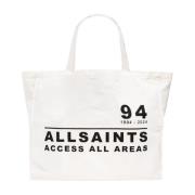 AllSaints Åtkomst till alla områden shopper väska White, Dam