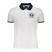 La Martina Polo Shirts White, Herr