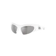 Dolce & Gabbana Dg6192 33126G Sunglasses White, Unisex