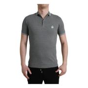 Dolce & Gabbana Polo Shirts Gray, Herr