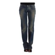 Costume National Slim-fit Jeans Blue, Dam