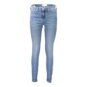Calvin Klein Ljusblå Skinny Jeans för Kvinnor Blue, Dam