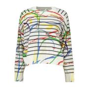 Desigual Round-neck Knitwear Multicolor, Dam