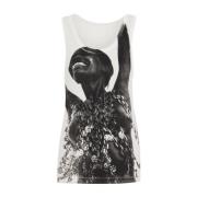 Paco Rabanne Sleeveless Tops White, Dam