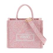 Versace Handbags Pink, Dam