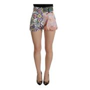 Dolce & Gabbana Short Shorts Multicolor, Dam