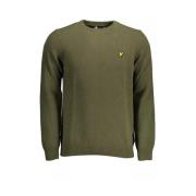 Lyle & Scott Grön Ullskjorta - Långärmad Tröja Green, Herr