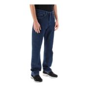 Carhartt Wip Straight Jeans Blue, Herr