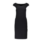 Patrizia Pepe Midi Dresses Black, Dam