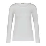 Lis Lareida Long Sleeve Tops White, Dam