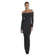 L'idée Maxi Dresses Black, Dam