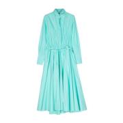 Patou Shirt Dresses Green, Dam