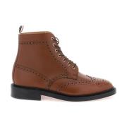 Thom Browne Lace-up Boots Brown, Herr