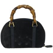 Gucci Vintage Pre-owned Mocka plnbcker Blue, Dam