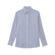 Ines De La Fressange Paris Blouses & Shirts Blue, Dam