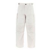 Darkpark Straight Trousers White, Dam