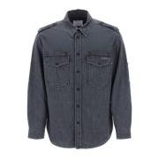 Isabel Marant Casual Shirts Gray, Herr