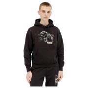 Puma Sweatshirts & Hoodies Black, Herr