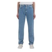 Replay High-waisted straight fit jeans Blue, Dam